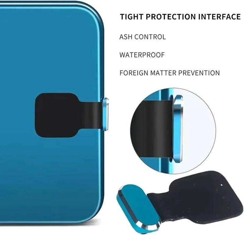 USB C Port Cover Dust Plug Protector For Phone Charging Port Color H - Image 3