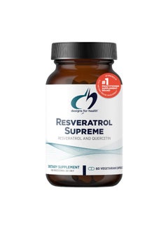 Designs for Health Resveratrol Supreme - Trans Resveratrol from Japanese Knotweed + Quercetin - Healthy Aging + Cardiovascular Support Supplement, Non-GMO (60 Capsules) - pzsku/Z41EB02D1AA8005A6961FZ/45/_/1735907924/b28f472e-4d7d-4e62-8829-ef78bf9c2de7