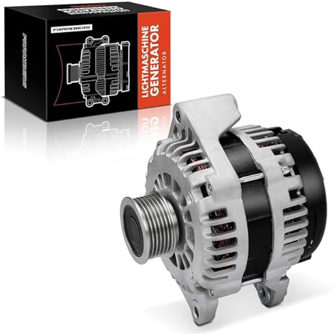 Frankberg Alternator with Overrunning Pulley 2-Pin Compatible with Actyon I 2005-2024 Korando CK 2010-2024 Rexton W/Rexton 2012-2017 Replace# 6711540202 - Image 1