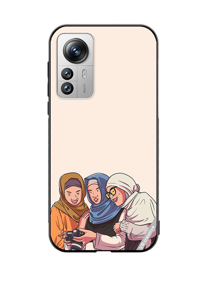 VR CREATIVE Protective Case Cover For Xiaomi 12 Pro Photography Design Multicolour - Image 1