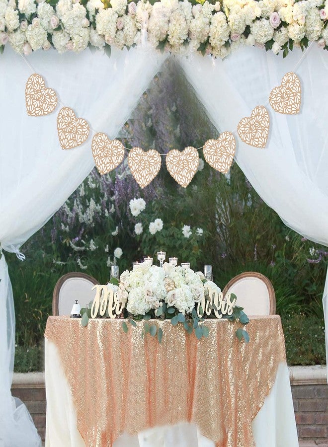HIKLO Bride Shower Banner - Talavera Heart Papel Picado Banner, Latin Vibes Wedding Decor, Mexico Fiesta Decoration, Engagement Party Supplies - Image 5