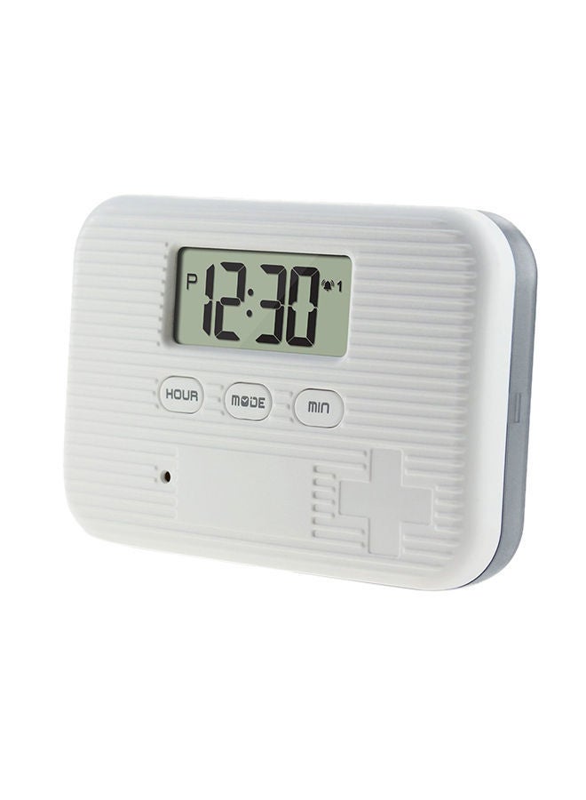 NIBEMINENT Pill Box Case With Alarm Clock - Image 1