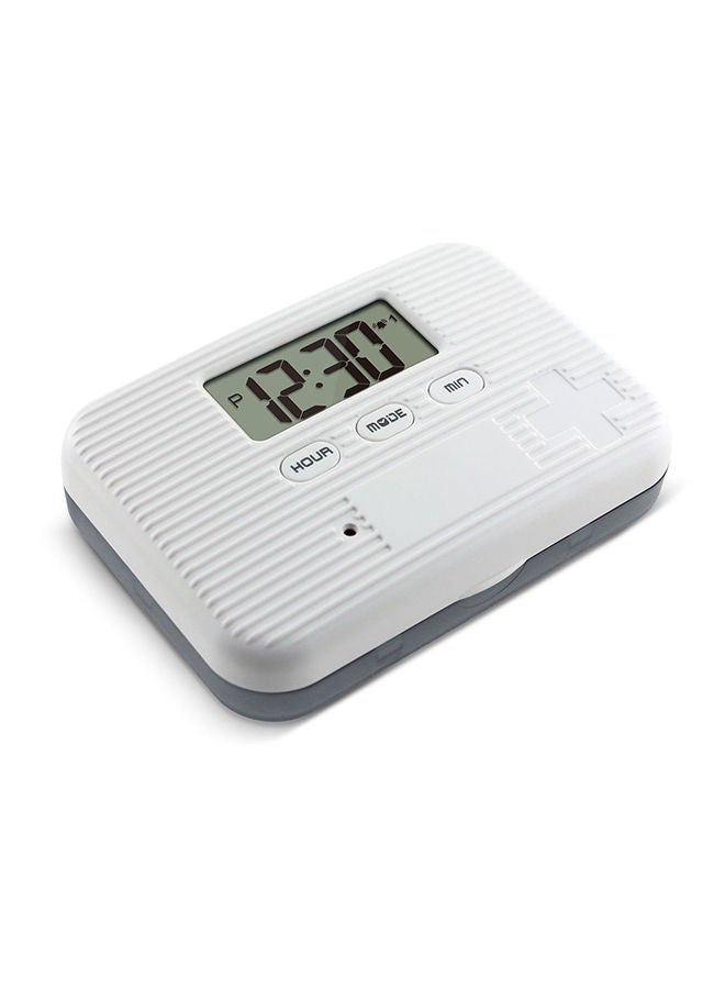 NIBEMINENT Pill Box Case With Alarm Clock - Image 2