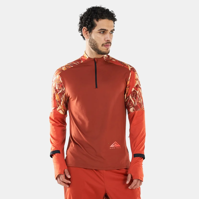 نايكي تيشيرت دراي-فت ايليمنت 1/2 زيب تريل رانينج للرجال