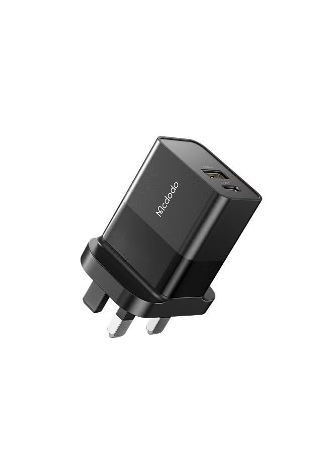 Mcdodo 20W Fast Charger Adapter USB-C PD Wall Charger, Compact Lightweight Design, Quick Charging Power Adapter, Multi Protection Safety, Travel Friendly Portable Charging Plug - Image 2