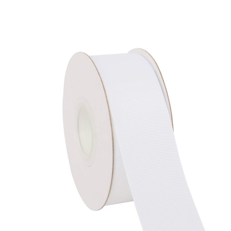 Ribbonitlux 1.5" Wide Solid Grosgrain Ribbon 25 Yards (029-White）, Set for Gift Wrapping, Party Decor, Sewing Applications, Wedding and Craft - Image 5