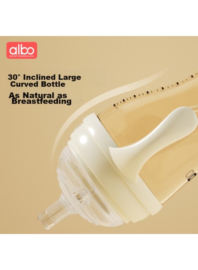 Albo Straw Bottle For Babies 1-6 Years Old, Ppsu Baby Water Cup With Handle, Training Cup, Bz350 - Image 4