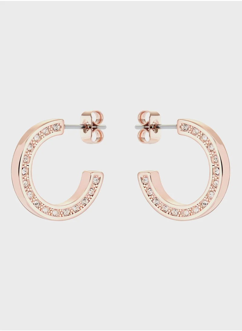 Ted Baker Senatta Crystal Hoop Earrings