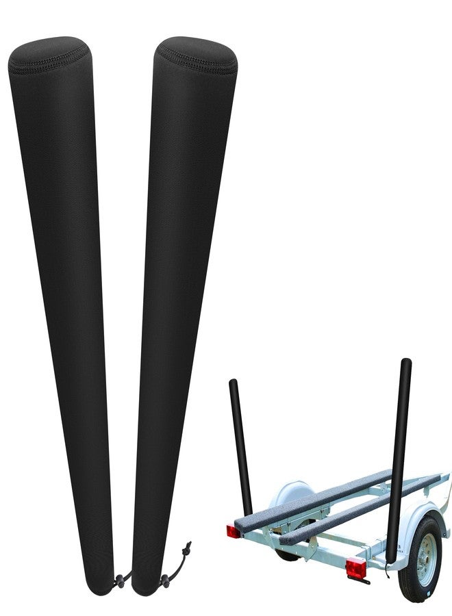 DECOHS 48 Inch Boat Trailer Guide Pole Cover- Neoprene Boat Trailer Guide Protective Cover- Heavy Duty Marine Trailer Guide Poles Cover for Jet Ski Boat Sailboat Trailer (Set of Two) - Image 1