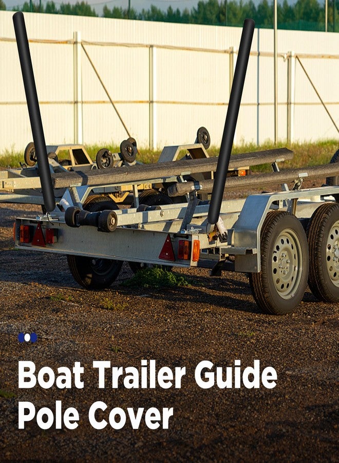 DECOHS 48 Inch Boat Trailer Guide Pole Cover- Neoprene Boat Trailer Guide Protective Cover- Heavy Duty Marine Trailer Guide Poles Cover for Jet Ski Boat Sailboat Trailer (Set of Two) - Image 4