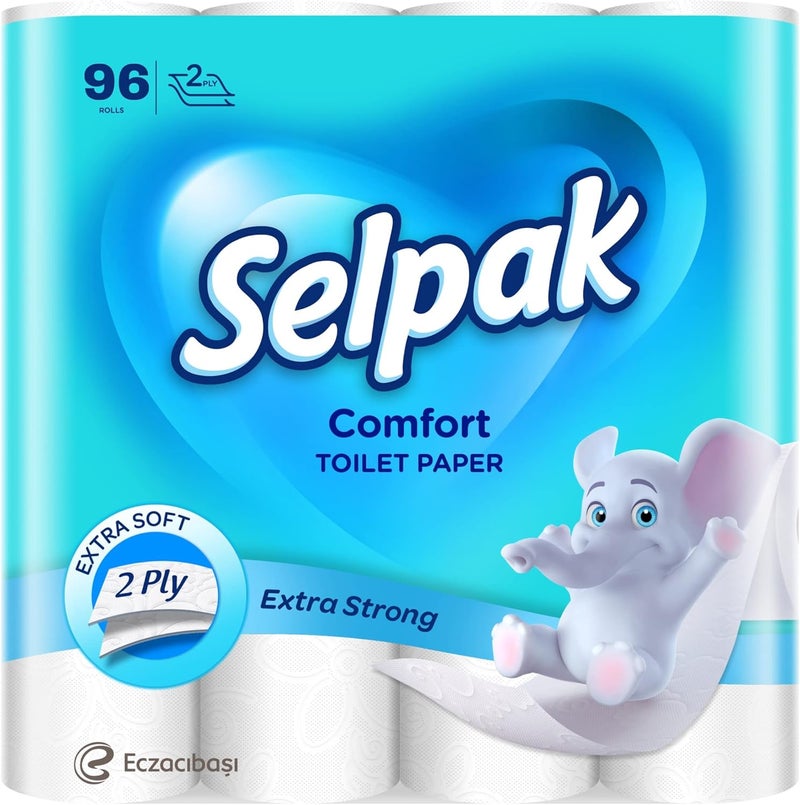 | Comfort 2 Ply Toilet Paper | 96 Rolls | Special offer