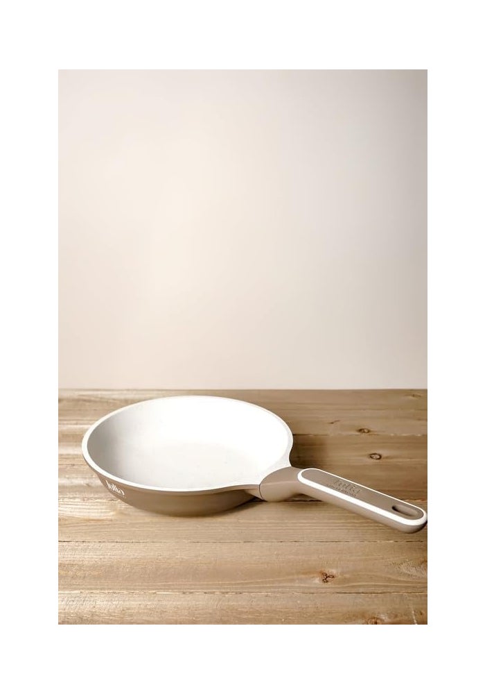 جوليا مِقلاة جوليا  إيليت بروف 24 سم - بُني - جرانيت بيج غير لاصق - يدعم الحث الحراري - Image 2