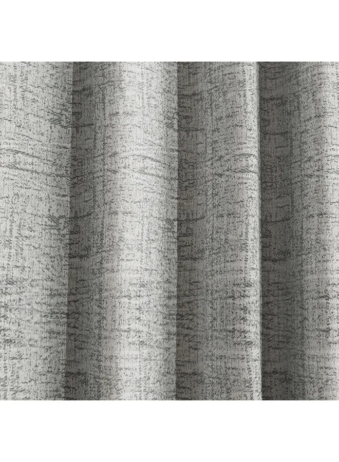Home Box Martha 2-Piece Jacquard Extra Long Blackout Curtain Set 140 x 300 cm