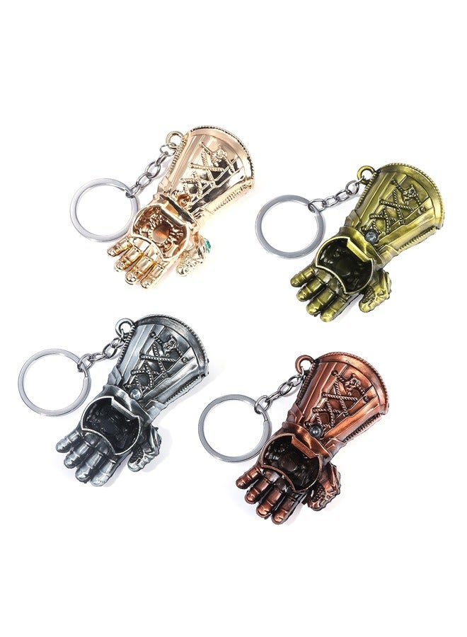 NIBEMINENT 1 Pcs Marvel Avengers Thanos Gauntlet Bottle Opener Keychain, Metal Opener Keychain Bronze  - Image 4