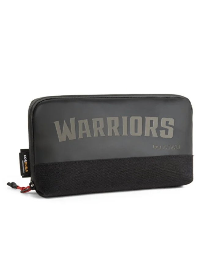 دبليو اي دبليو يو حقيبة تنظيم اكسسوارات WiWU Warriors Tech Pouch X باللون الأسود - Image 3