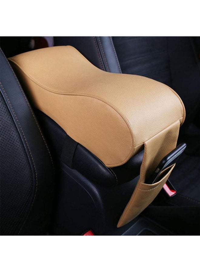 Car Armrest Cushion With Mobile Storage Pocket - Image 2