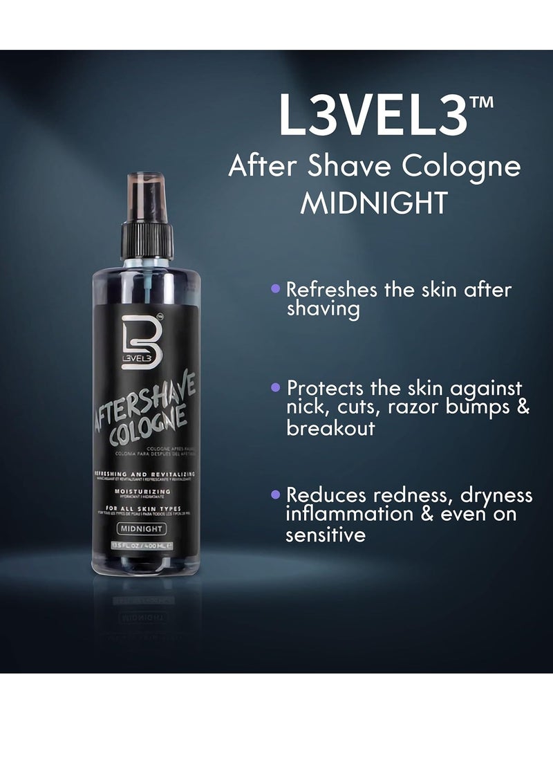 L3 L3 Level 3 After Shave Spray Cologne - Softens Skin - Refreshes and Relieves Face and Skin - Moisturizing Formula Level Three After Shaving - 13.5 oz  - Image 3