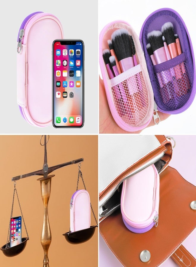 Oruola 10pcs Mini Makeup Brushes,Travel Makeup Brush Set with Brush Pouch,Make up Brush Sets for Women,Makeup Brush Set for Foundation, Eyeshadow, Blush, Powder, Highlight, Contour & Concealer - Image 4