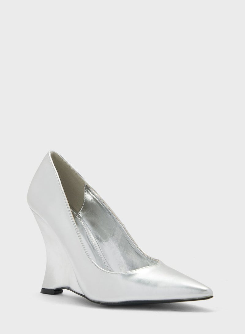 PUBLIC DESIRE Bettywedge Shoes - Image 2