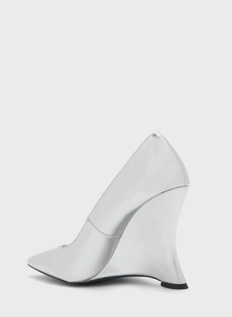 PUBLIC DESIRE Bettywedge Shoes