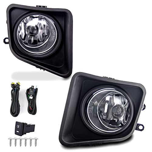 WEZEMLIGHT Fog Light Assembly For 2014-2019 Toyota Tundra With H11 12V 55W Halogen Bulbs, Switch and Wiring Kit - Image 2