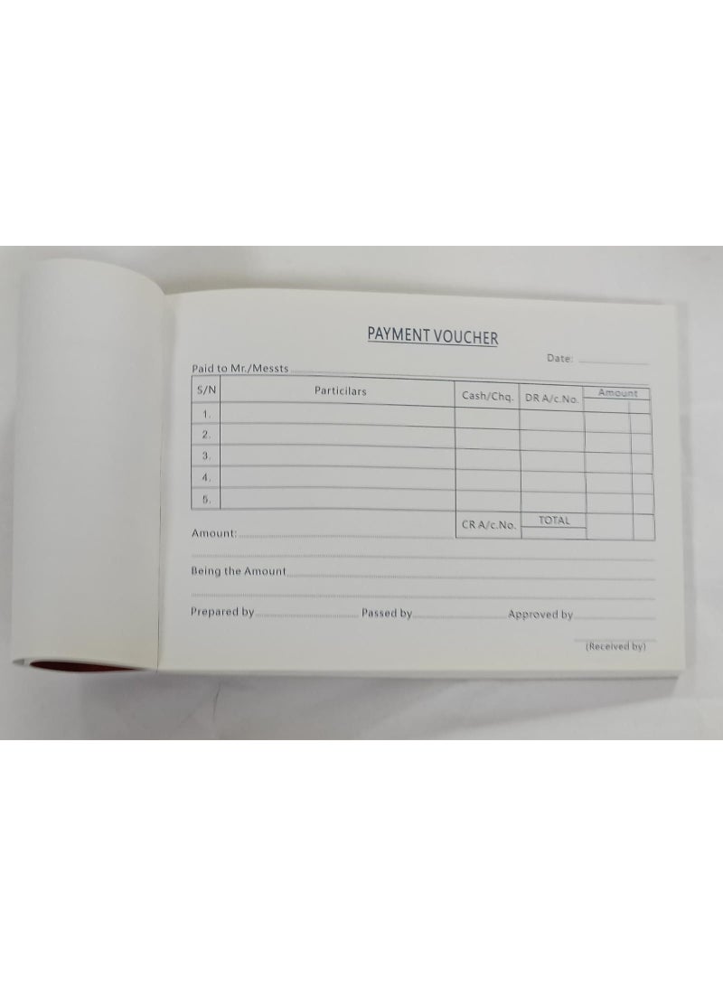 اتكيت قسيمة دفع RAY-1، مقاس 12.2 × 17 سم، NCR، 50 مجموعة - Image 2