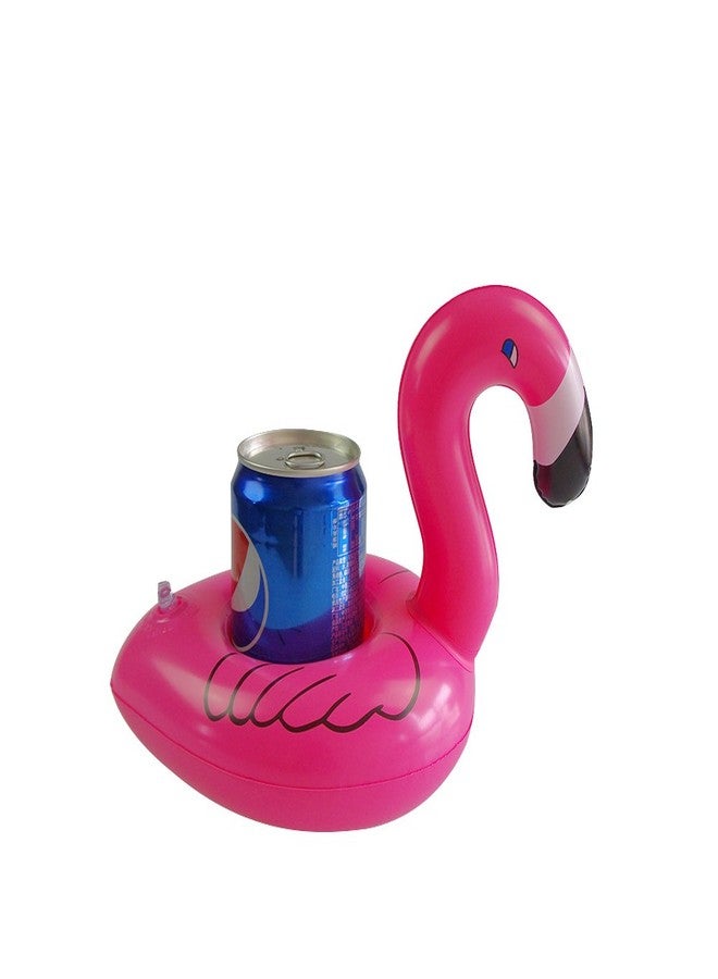 BFU Thicken Inflatable Flamingo Drink Holders, Inflatable Flamingo Coasters (8 Pieces), Pink - Image 2