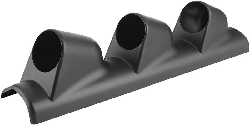 52mm 2 Inch 3 Hole Triple Gauge Mount Holder for Car Dash, ABS Material, Black - Durable Design, Easy Installation, Left Hand Drive Vehicle Fit - Image 5