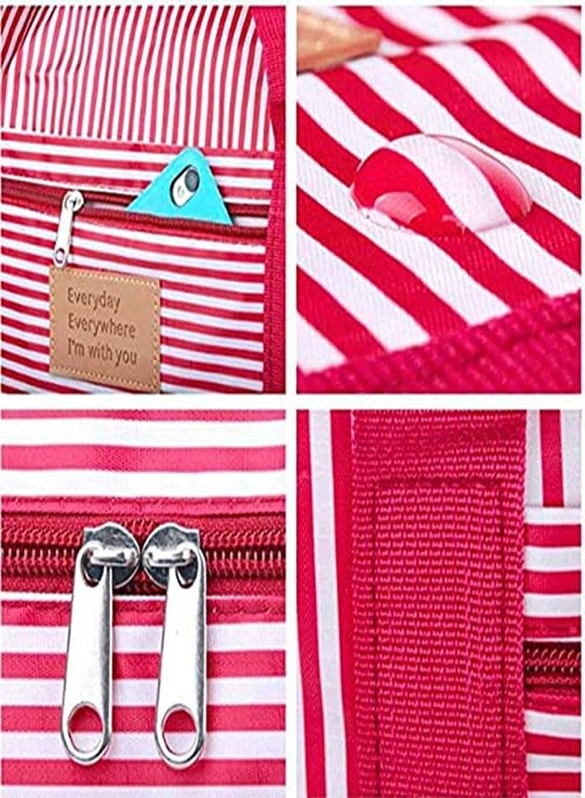Tusig® Folding Shopping Bag with Zipper Nylon Waterproof Travel Luggage Bag Fold-able Shopping Bag - Image 4