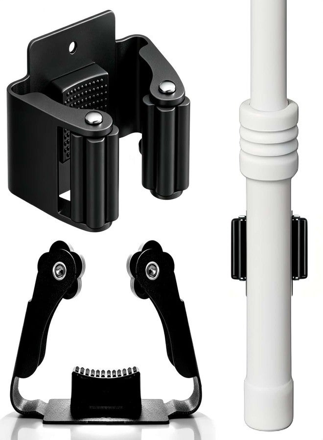FLURSAILE Adjustable Lightsaber Wall Mount Vertical Display Stand Horizontal Light Saber Holder Cosplay Prop Holder for Saber (2Pcs Large for 1.3-2inch Hilt) - Image 1
