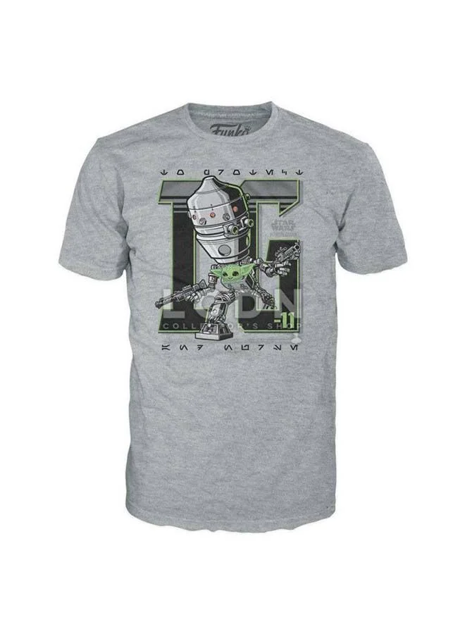 Funko Pop & Tee! Star Wars: The Mandalorian: Child In Satchel (XL) Collectable Vinyl Figure, 51769, 3.75 Inch