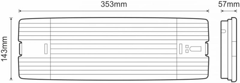 Olympia Electronics 3.4W Emergency Light with LEDs - Image 3