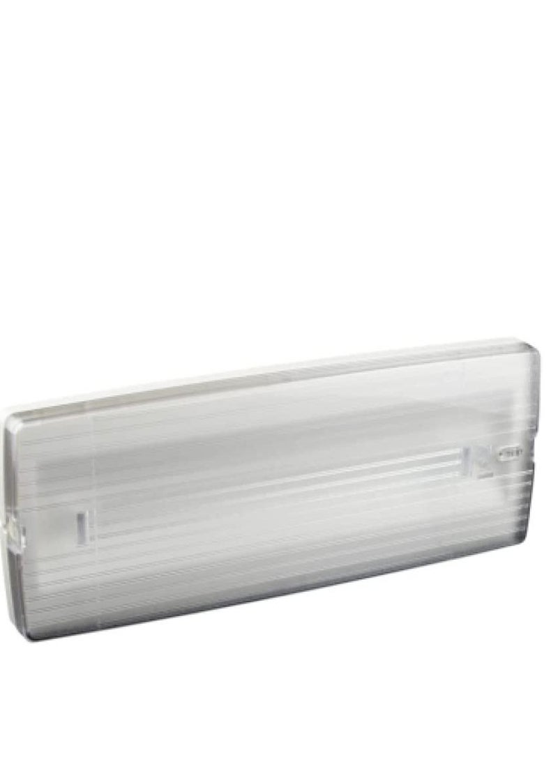 olympia electronics - 3.4W Non Maintained/Maintained Emergency Luminaires With Leds Bulkhead, 3 Hrs, With Mounting Springs - Image 1