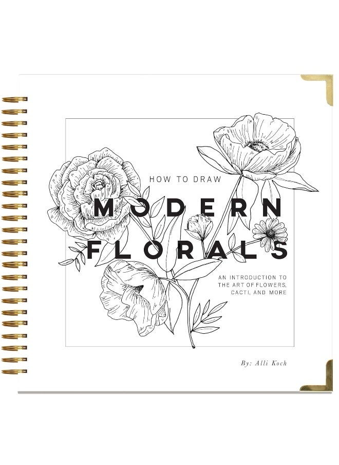 null - How To Draw Modern Florals: An Introduction To The Art of Flowers, Cacti, and More - Image 1