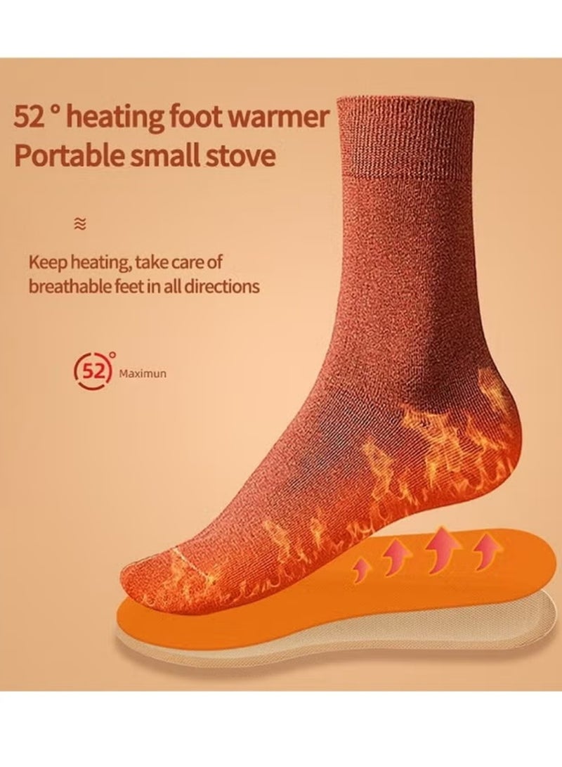 Hodaf Insole Foot Warmers - Long Lasting Safe Natural Odorless Air Activated Warmers - Up To 9 Hours Of Heat - 5 Pairs - Image 3