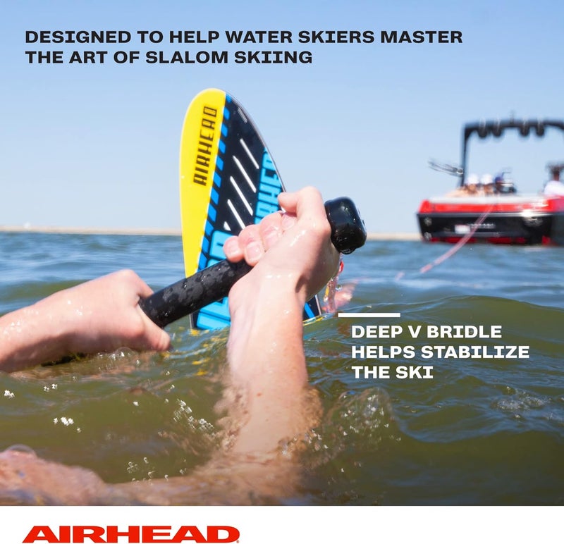 AIRHEAD Deep V Ski Rope with 12" Floating Handle - 75 ft Length - Image 3