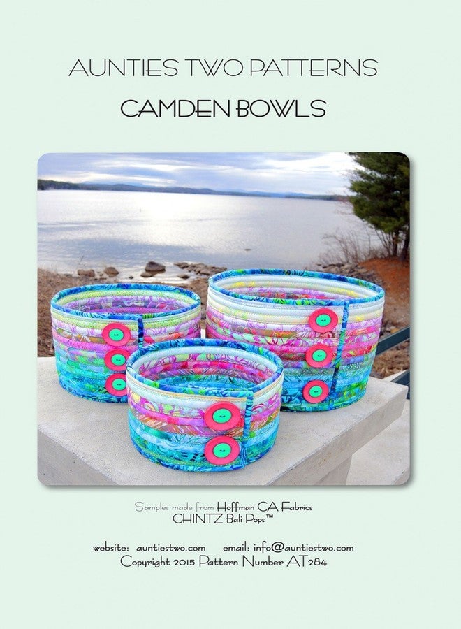 Aunties Two Patterns Camden Bowls Pattern - Image 1