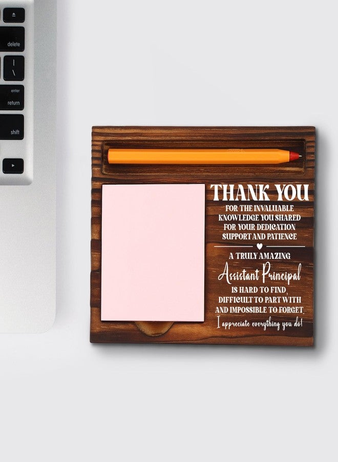 TRCENDE Thank You Gift for Assistant Principal, Positive Affirmations Decor Assistant Principal Appreciation Gifts, Assistant Principal Gift Ideas, Vice Principal Desk Retro Note Pad Holder XB456 - Image 5