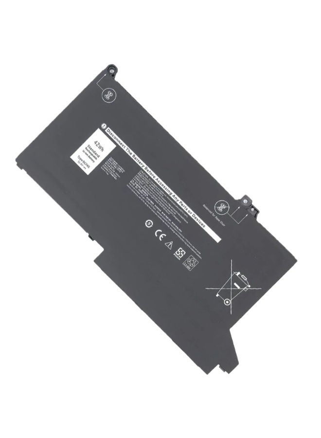 لاب-تك بطارية بديلة لجهاز Dell Latitude E7280 / E7380 / E7480 — متوافقة مع 0G74G، 8JYHH، 2PFPW، 3KF82 — بطارية ليثيوم أيون 11.4 فولت، 42 واط/ساعة، لون أسود - Image 2