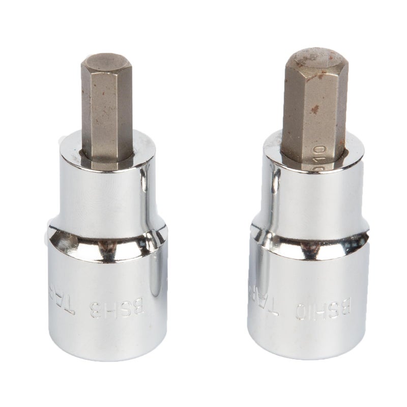 Taparia Hex Bit Socket BSH 8mm / 10mm set of 2 pc, ½ “ Square Drive, 8mm & 10mm, Allen Hex Socket – Suitable for Automotive, Industrial & DIY Applications. - Image 5