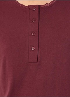 Styli YOKE PLACKET NIGHTDRESS - MIDI  - Image 3