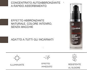 COLLISTAR Line Man Drops Magic Face UltraRapid SelfTanning Concentrate - Image 4