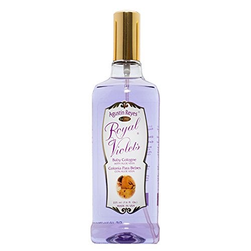 Royal Violets Agustin Reyes Royal with Aloe Vera Violets - Baby Cologne Spray Bottle by Royal Violets. (1) - Image 1