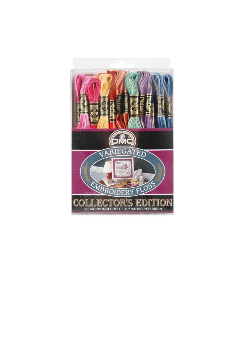 DMC - DMC Embroidery Floss Pack 8.7yd Variegated 36/Pkg - Image 1