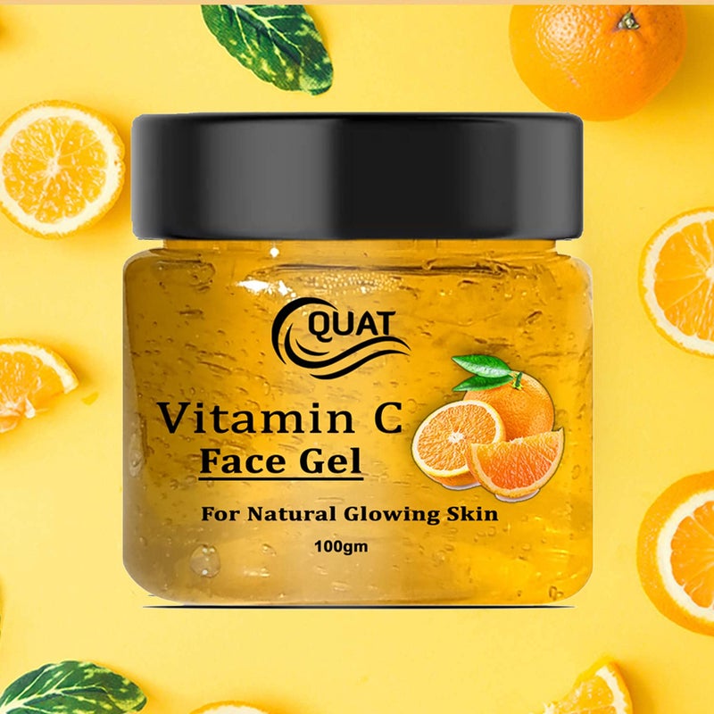 Quat Vitamin C face Gel For Natural Glowing SkinWomenMen 100gm - Image 4