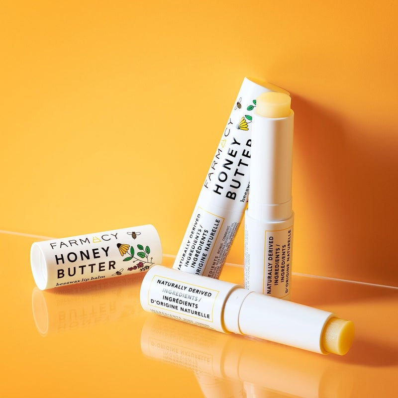 Farmacy Beeswax Lip Balm - Honey Butter Moisturizing Lip Care Enriched with CupuaÃ§u & Cocoa Butters, Proprietary Honey Blend and Vitamin E to Nourish, Soften & Heal (3.4g) - Image 3