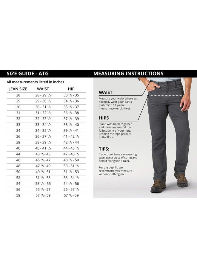 ATG by Wrangler Men's Synthetic Utility Pant, Sea Turtle, 36 - Image 5