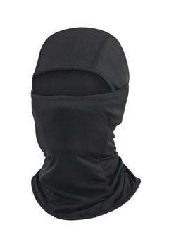 Generic Cycling mask, ski mask, windproof full face mask, UV protection, dust and wind protection, suitable for motorcycle, cycling, running, outdoor activities, black  - Image 1