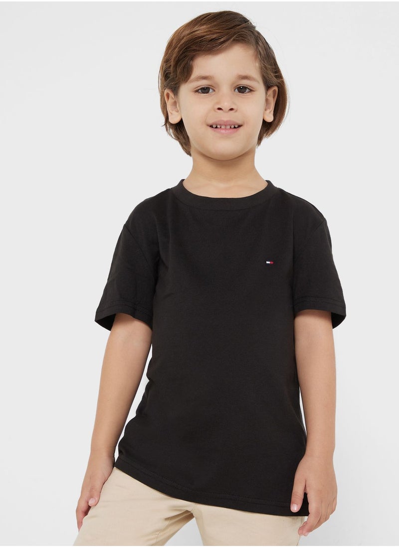TOMMY HILFIGER - Youth 2 Pack Essential T-Shirt - Image 1
