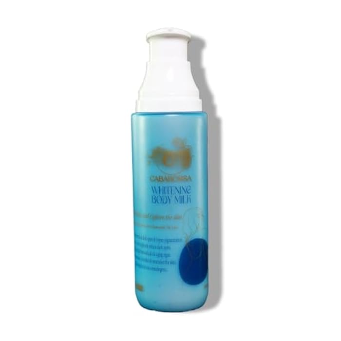 Cabarossa Whitening Body Milk 200ml – Instant Brightening & 48H Moisturizing Body Lotion with Goat’s Milk, Aloe Vera, Jojoba & Sweet Almond Oil – Nourishing & Long-Lasting Fragrance - 200 gm - Image 1